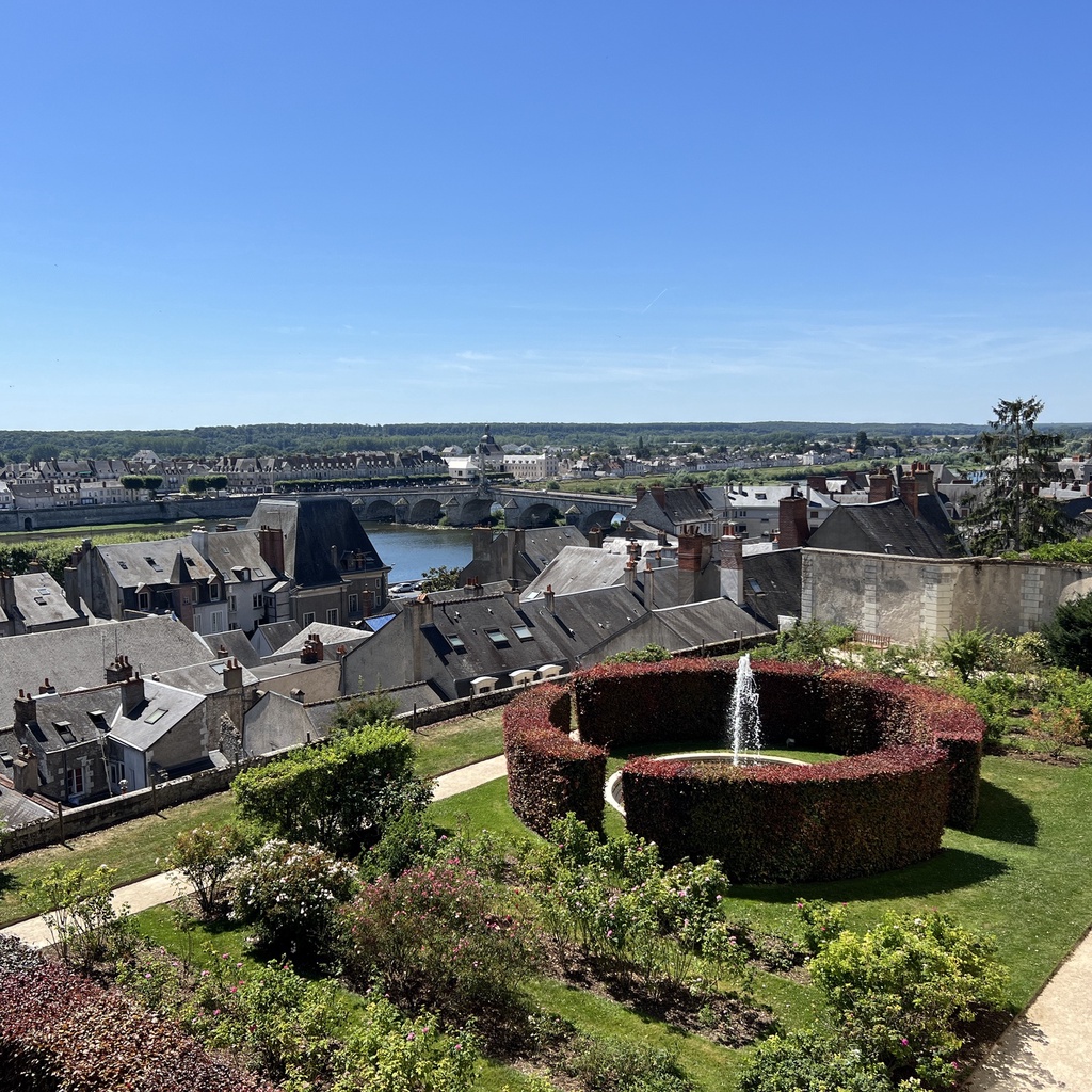 Blois Bishop's Palace Gardens