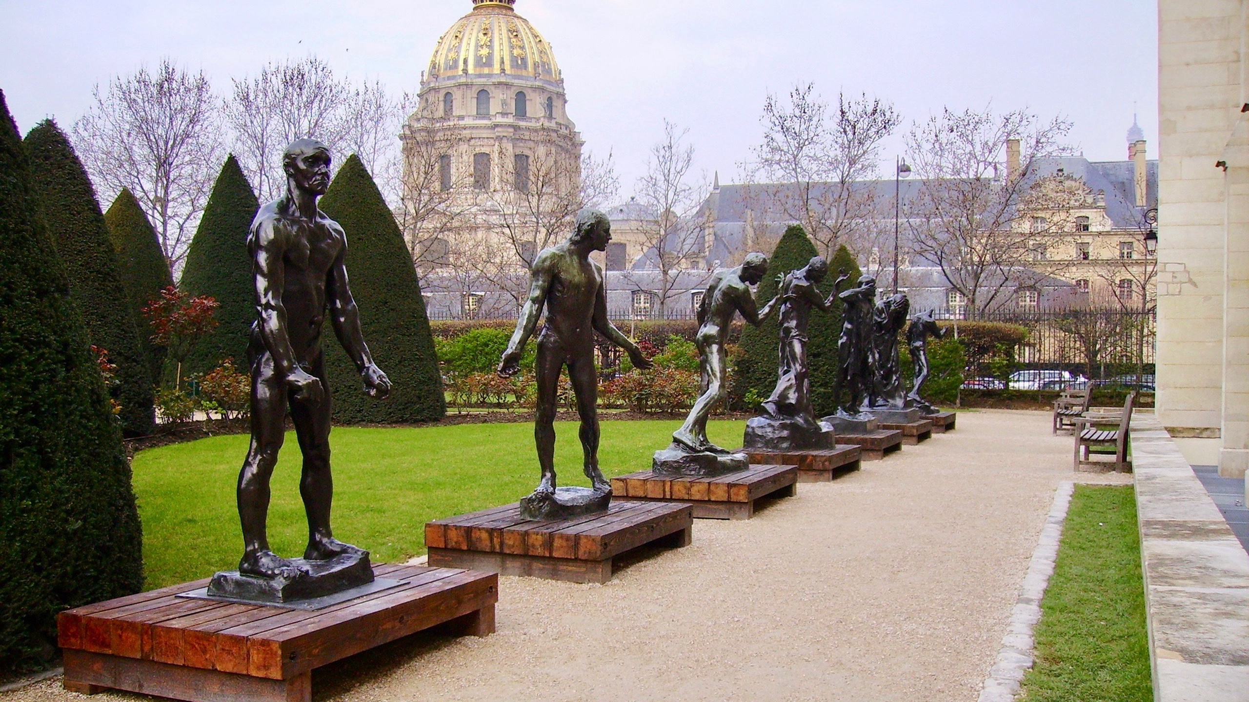 Les Invalides, Rodin and Eiffel Tower